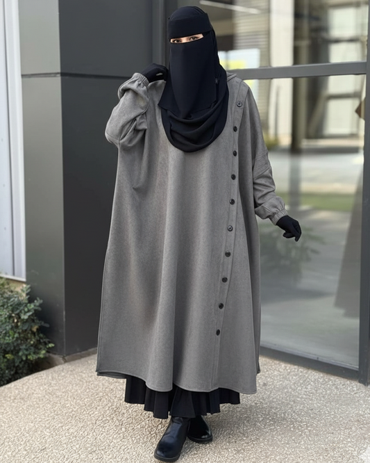 عباية شتوية بكبّات