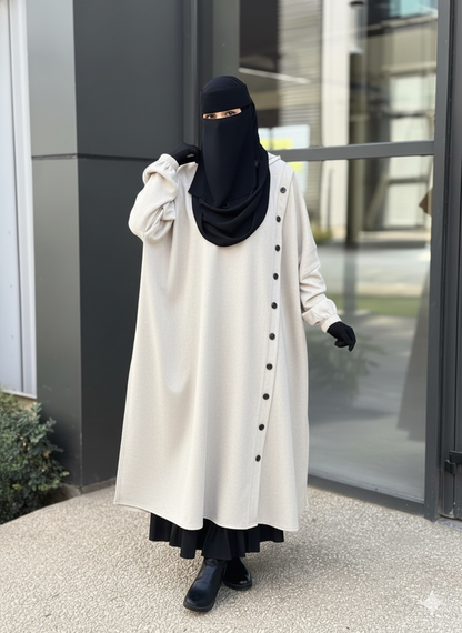 عباية شتوية بكبّات